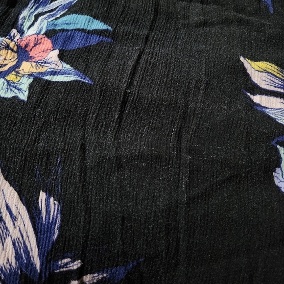 Free People Womens Tree Swing Tunic Top Mini Dress Long Sleeve Sz Small - Picture 5 of 8